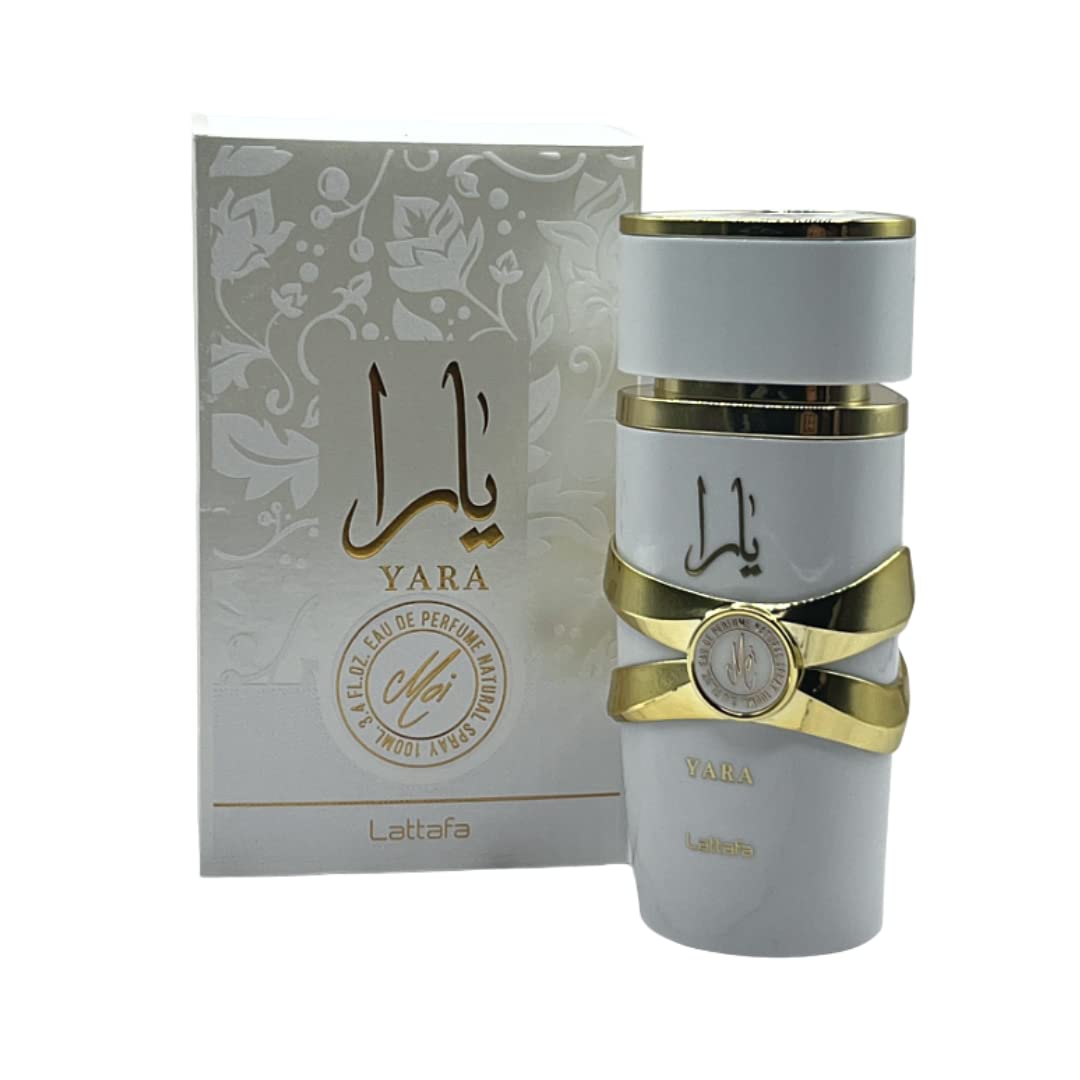 Lattafa for Unisex 3 Piece Eau de Parfum Gift Set (Yara for Women + Yara Moi for Women + Asad for Men) 3.4 Ounce/100 ml each